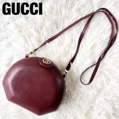 激レア 美品✨オールドグッチ ショルダーバッグ インターロッキング 保存袋付き