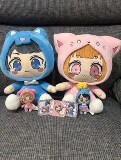 ちろぴの BIGおすわりぬいぐるみ2点セット - メルカリ