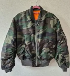 C.A.B CLOTHINGキャブクロージング 迷彩リバーシブルMA-1 M