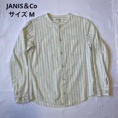 たく様専用　JANIS&Co ノーカラーシャツのサムネイル