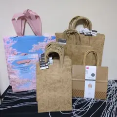 100円shop ペーパーバッグ　等