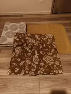 IKEAクッションカバー 2点テーブルクロスセット