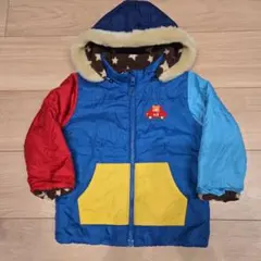 90【ミキハウス】Hot Biscuits フード付きアウター