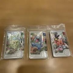 ポケモンフレンダベストタッグ３弾　パラレルアー　チコリータ　ワニノコ　ポカブ