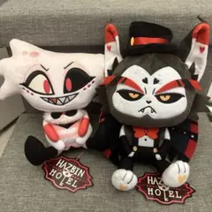 ハズビン・ホテルへようこそ　おすわりぬいぐるみ　ハスク　エンジェル