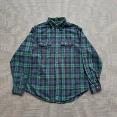 00s GEORGE black watch check shirt