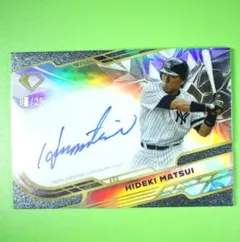 마츠이 히데키 25 시리 친필 사인 카드 2025topps diamond icons