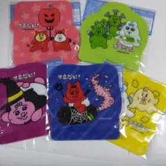 サントリー✕可哀想に！おぱんちゅうさぎ　ジップバッグ✕5
