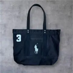 ま*あ様 Polo Ralph Lauren ネイビートートバッグ