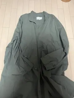 オリーブグリーン モッズコート