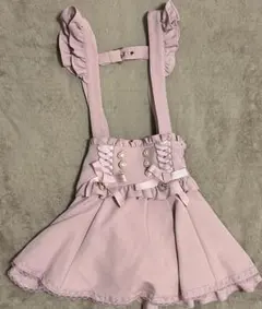 リズリサ レースアップサスペンダー付スカパン