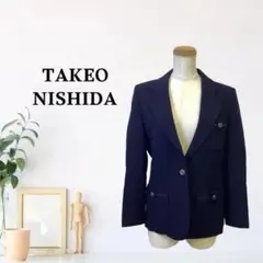 zG1761【L】TAKEO NISHIDA テーラードジャケット 金ボタンのサムネイル
