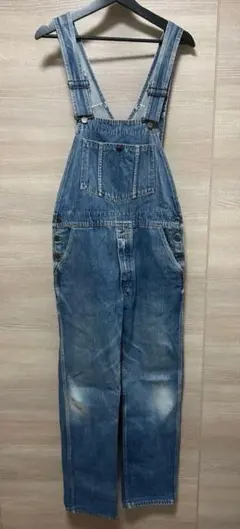 BIG JOHN オーバーオール デニム 日本製 ビッグジョン ヴィンテージ加工