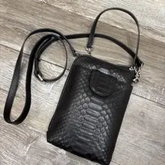 未使用保管品♥️ANkH-JET3wayパイソンリュック。ショルダー。バック 