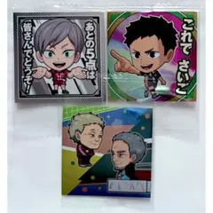 ハイキュー シールウエハース にふぉるめーしょん sec 澤村 灰羽 烏養 猫又