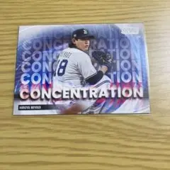 宮城大弥 CONCENTRATION トレーディングカード