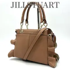 ジルスチュアート JILLSTUART ショルダーバック レザー リボン