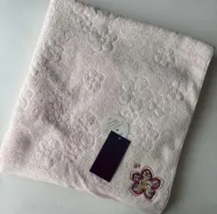 LIBERTY FABRICS リバティ バスタオル ピンク タオル美術館のサムネイル