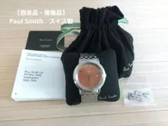【極美品・稼働品】ポールスミス 腕時計 ケンブリッジ スイス製 オレンジ