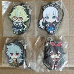 原神 ラバーストラップ 4個セット