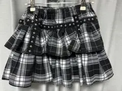 DimMoire ディムモアール PUNK フリル ミニスカートⅱ チェック - メルカリ