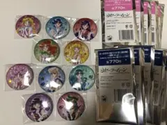 セーラームーン 缶バッジ 笑顔 コンプリート