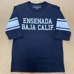 ナノユニバース 五分袖 フットボール Tシャツのサムネイル