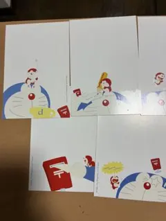 ドラえもん ポストカード 5枚セット