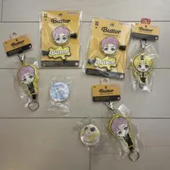 K-POP キーホルダー 5個セット + 缶バッジ2個