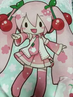 桜ミク バスタオル