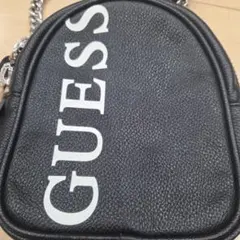 GUESS ショルダーバッグ ブラック チェーン