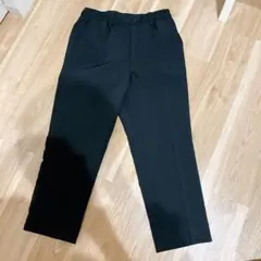 【最終値下げ‼️】美品 黒スラックス ウエストゴム付き