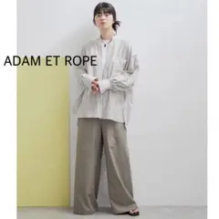 ADAM ET ROPE' 美品 TCブロードバンドシャツのサムネイル