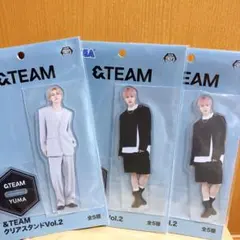 &TEAM   クリアスタンド YUMA  TAKI  アクリルスタンド セット
