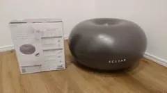 ECLAR ドーナツ型バランスボール グレー
