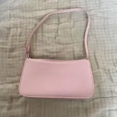 brandymelville フェイクレザーハンドバッグ　ピンク