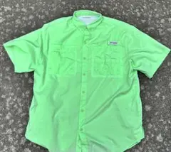 Columbia PFG 半袖フィッシングシャツ ライトグリーンのサムネイル