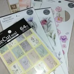 お花モチーフ系 シールセット