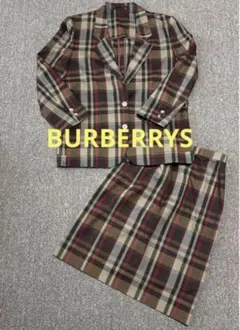 BERBERRYS ノバチェック　希少カラー　セットアップ　スーツ