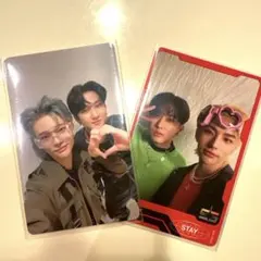 スキズ ヒョニビニ トレカ チャンビン ヒョンジン ユニットトレカ