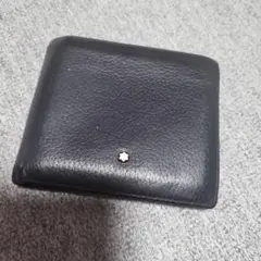 MONTBLANC　折りたたみ財布　ブラックのサムネイル