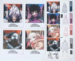 ヒロアカ 原画展 フォトカード&ステッカー 死柄木 荼毘 トガヒミコ トゥワイス