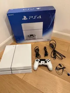 ホワイト PS4 500GB 本体 コントローラー付き