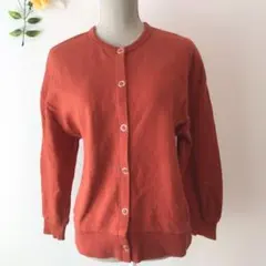 SM2 サマンサモスモス　長袖カーディガン　Fサイズ　オレンジ