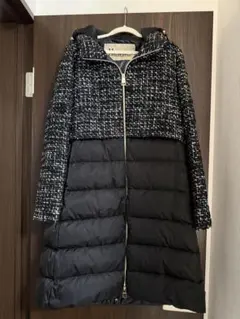 Herno ヘルノ　切り替え　フード付きダウンコート