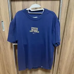 NIKE PARIS SAINT-GERMAIN Tシャツ ネイビー M