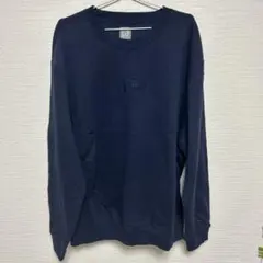 GAP ネイビー ロゴ刺繍 トレーナー