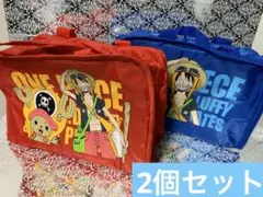 【新品】ワンピース バッグセット 赤 青 2個セット