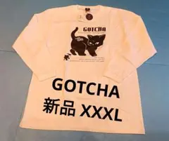 GOTCHA 長袖Tシャツ ホワイト XXXL タグ付き新品のサムネイル
