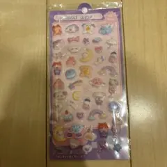 ぷくぷくシール　キャラクターシール　ボンボンドロップ 風シール